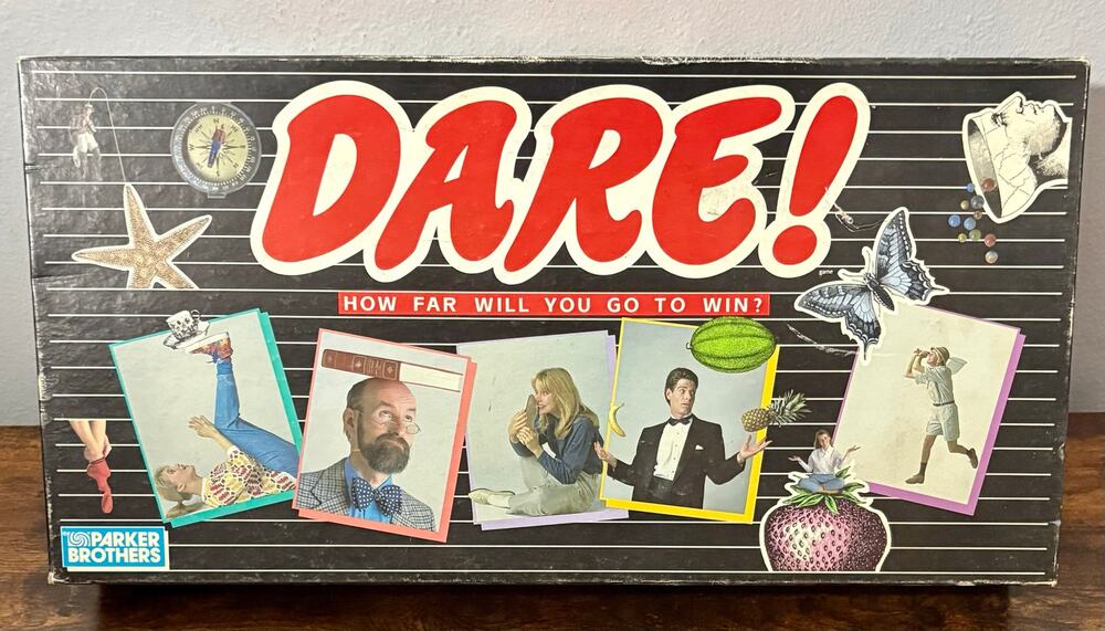 Vintage 1988 DARE! Board Game by Parker Brothers- Complete